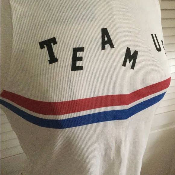 🇺🇸 Team Us Wildfox Crop Top 🇺🇸 - Picture 3 of 8